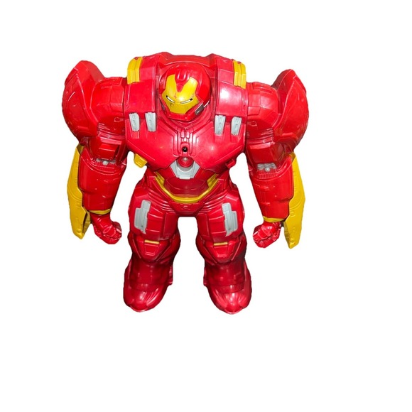 Hasbro Other - (J1/4n)ron Man Hulkbuster Marvel Action Figure 13" Tested Works 2015‎ Hasbro